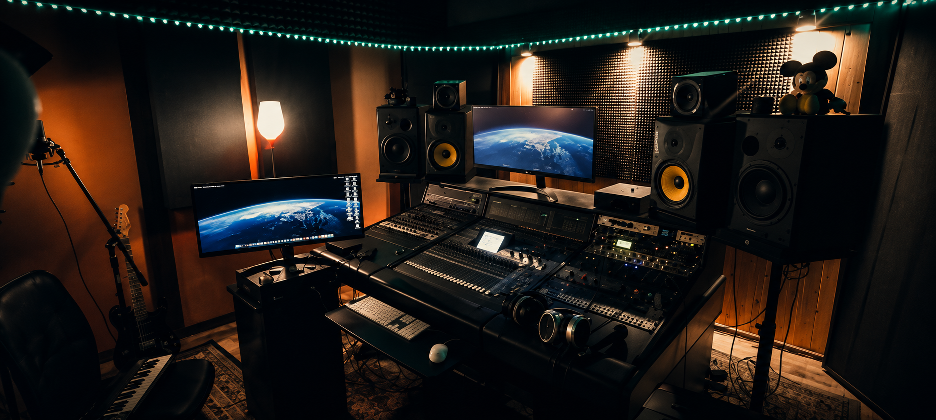 Control room Real Studio Production